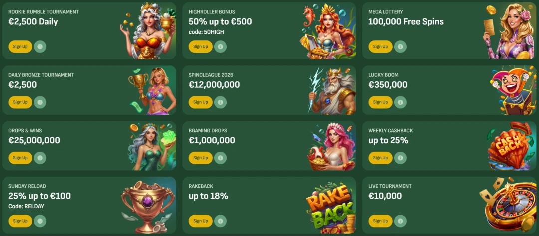 Betsixty promotions